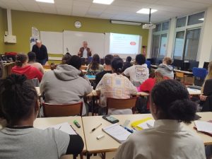 EGEE 3 octobre 2025 Lycée Douanier Rousseau Conférence Recherche de stage
