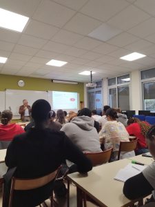 EGEE 3 octobre 2025 Lycée Douanier Rousseau Conférence Recherche de stage